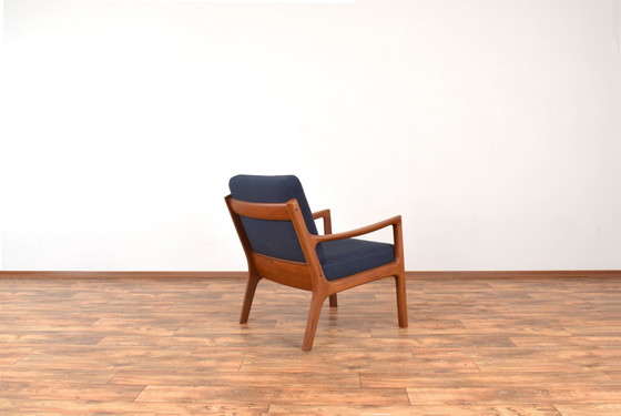 Image 1 of Mid Century Deense Teakhouten Fauteuils Door Ole Wanscher Voor France & Son, 1960S, Set Van 2