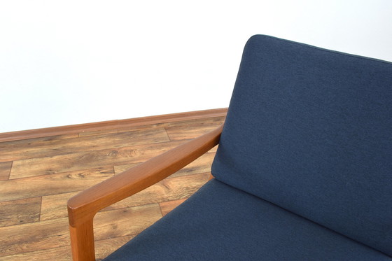 Image 1 of Mid Century Deense Teakhouten Fauteuils Door Ole Wanscher Voor France & Son, 1960S, Set Van 2