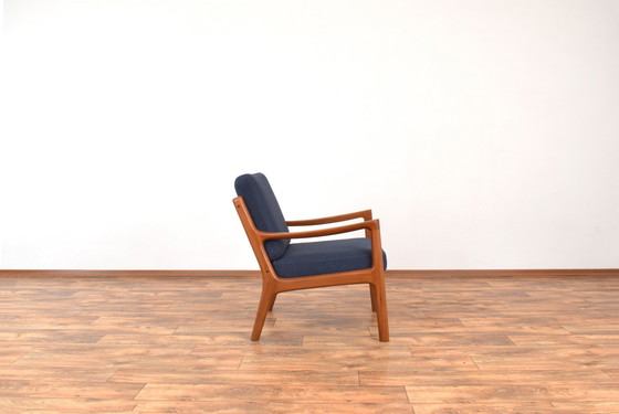 Image 1 of Mid Century Deense Teakhouten Fauteuils Door Ole Wanscher Voor France & Son, 1960S, Set Van 2