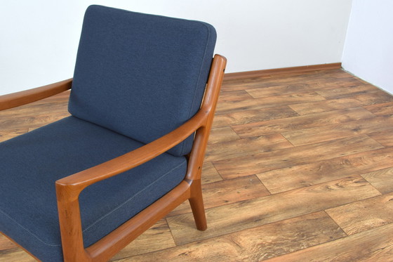 Image 1 of Mid Century Deense Teakhouten Fauteuils Door Ole Wanscher Voor France & Son, 1960S, Set Van 2