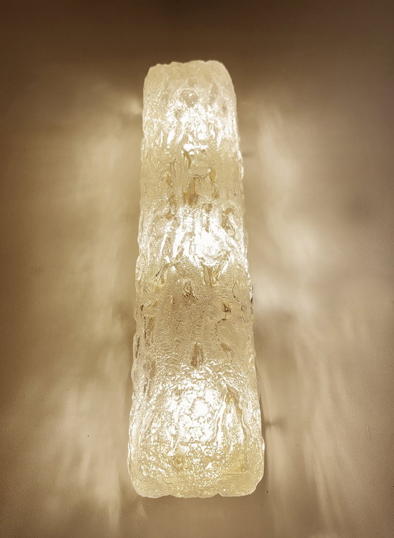 Image 1 of Vintage Limburgse Glazen Wandlamp