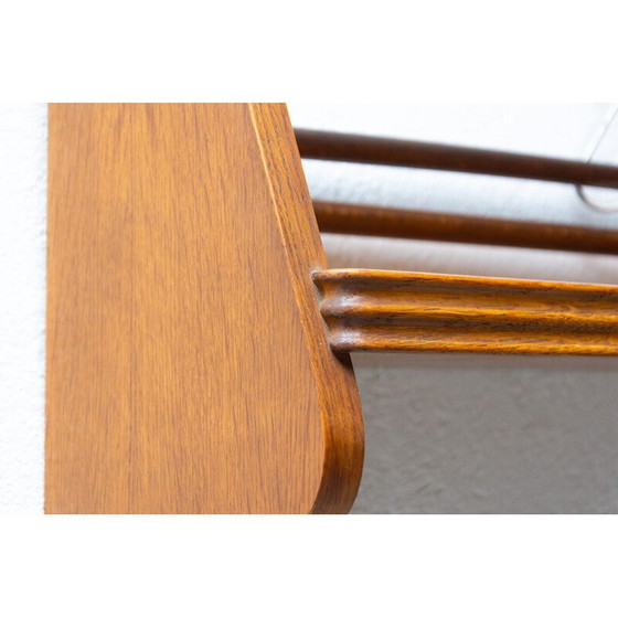 Image 1 of Vintage wandplank in beukenhout van Uluv, Tsjechië 1960