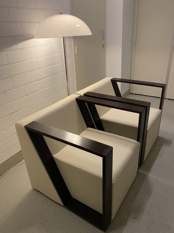 Image 1 of 2x Mobitec Lounge Design Fauteuils