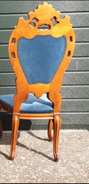 4x Barok eetkamerstoelen