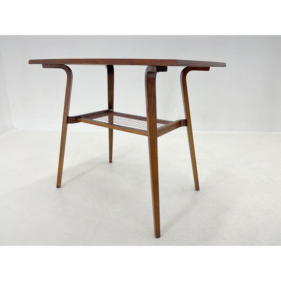 Image 1 of Vintage houten salontafel, Tsjecho-Slowakije 1960