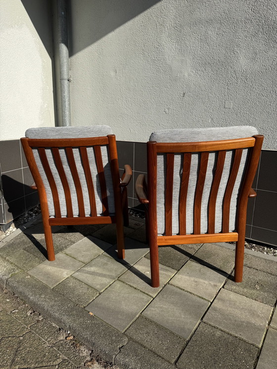 Image 1 of Paar Schou Andersen Lounge Stoelen