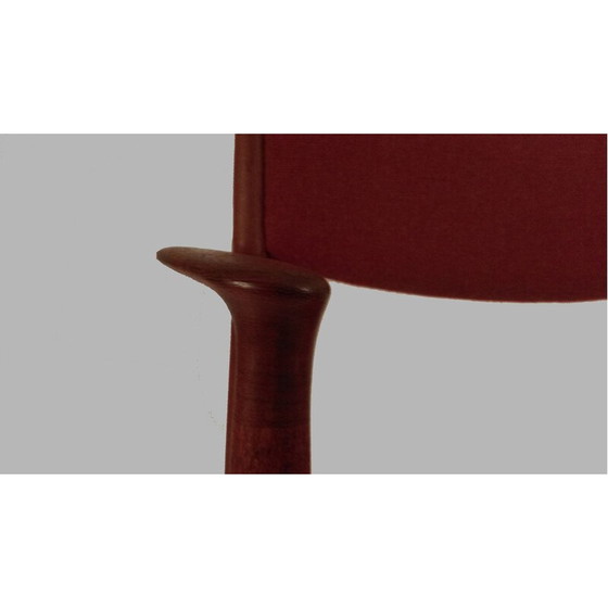 Image 1 of Vintage teakhouten fauteuil van Harbo Sølvsten, 1950