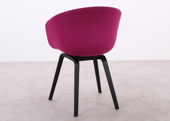 Image 1 of 2x HAY AAC 23 About A Chair stoel roze/zwart