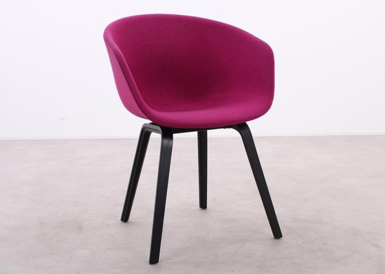 Image 1 of 2x HAY AAC 23 About A Chair stoel roze/zwart