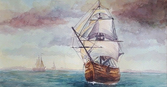 Image 1 of Agnieszka Musial "Tall Ship