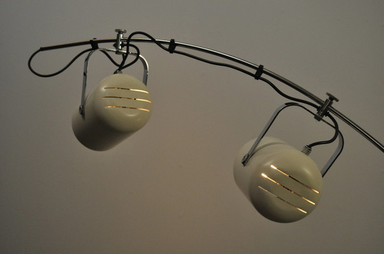 Image 1 of GEPO vintage witte Sorrento vloerlamp Copini & Posthuma