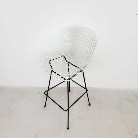 Image 1 of 2X Barkruk °427° Door Harry Bertoia Voor Knoll International, jaren 1970