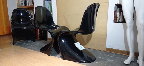 Image 1 of 2x Vitra Stoel Classic S van Verner Panton