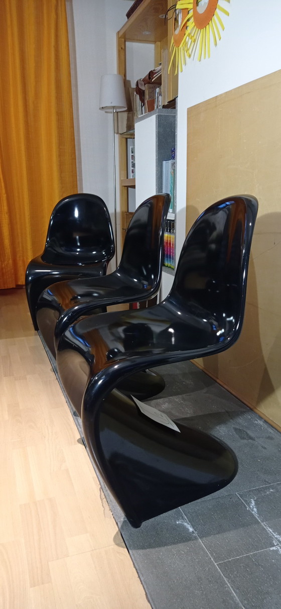 Image 1 of 2x Vitra Stoel Classic S van Verner Panton