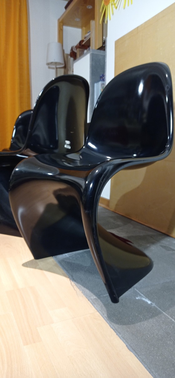 Image 1 of 2x Vitra Stoel Classic S van Verner Panton