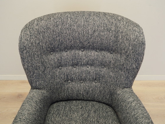 Image 1 of Grijze fauteuil, Scandinavisch ontwerp, Productie: Denemarken