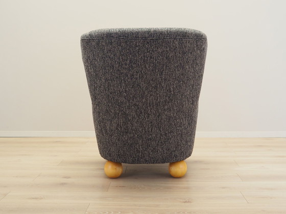 Image 1 of Grijze fauteuil, Scandinavisch ontwerp, Productie: Denemarken