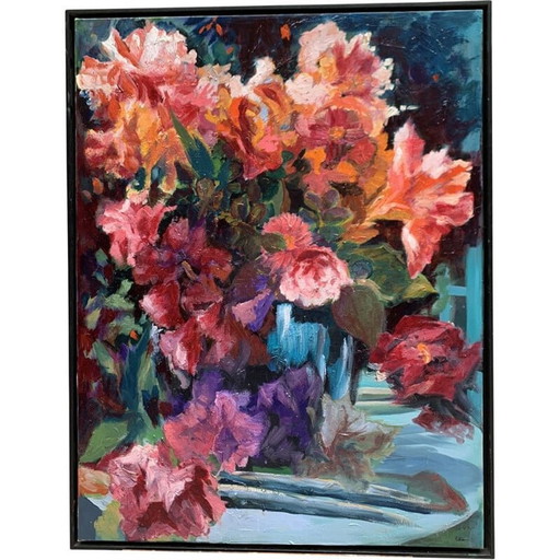 Vintage boeket bloemen door Sonia Lalic, 2021