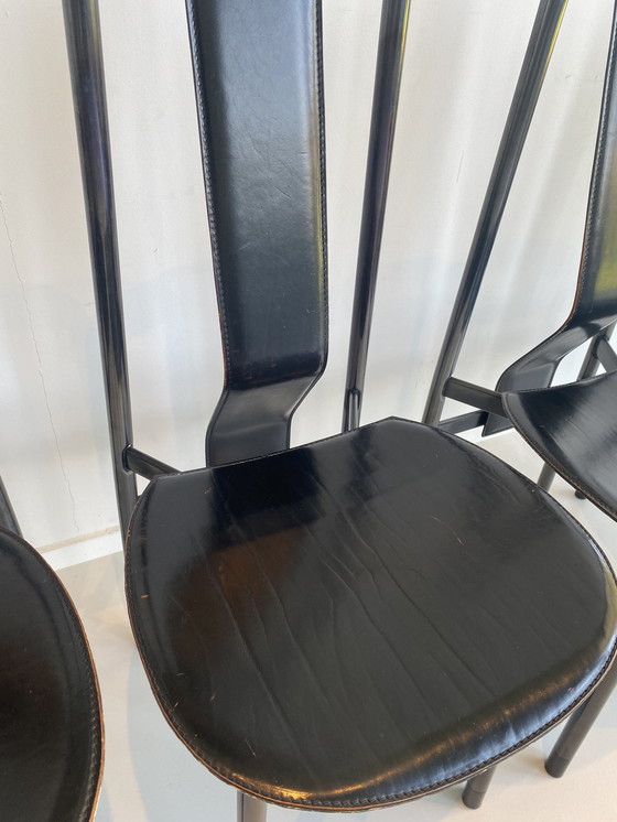 Image 1 of 4x Zanotta Irma chair