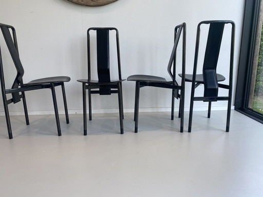 4x Zanotta Irma chair