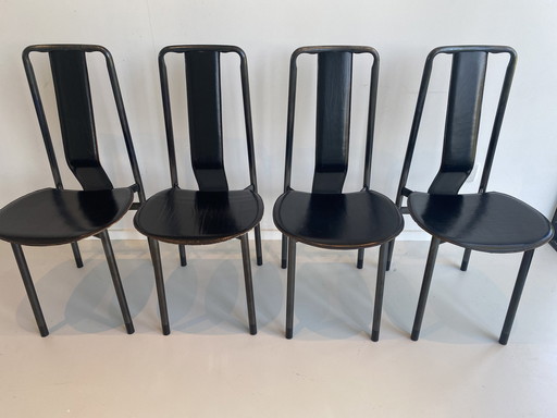 4x Zanotta Irma chair