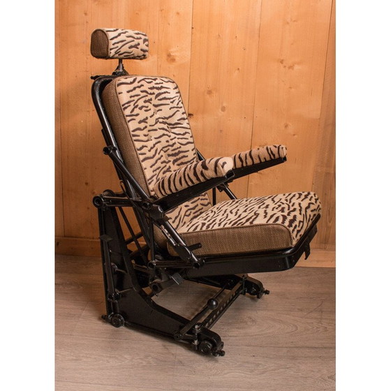 Image 1 of Vintage Transall stoel, Frans legervliegtuig