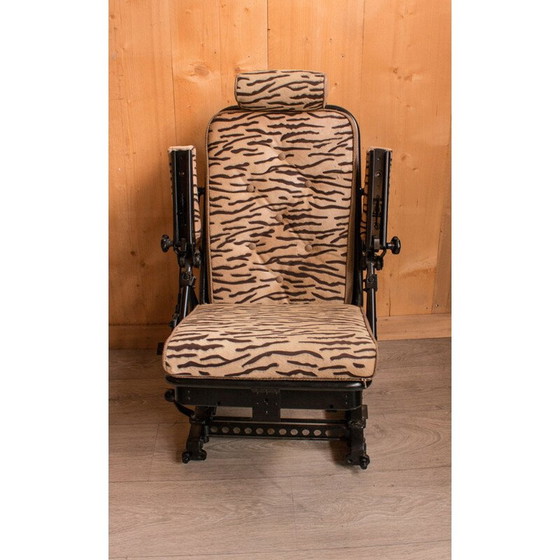 Image 1 of Vintage Transall stoel, Frans legervliegtuig