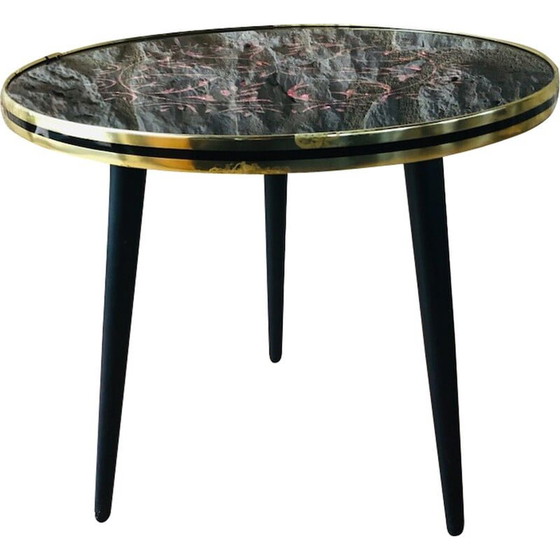 Image 1 of Vintage driepoot bijzettafel, 1960-1970