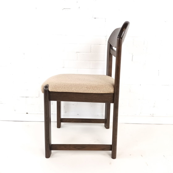 Image 1 of 4x vintage brutalist stoel