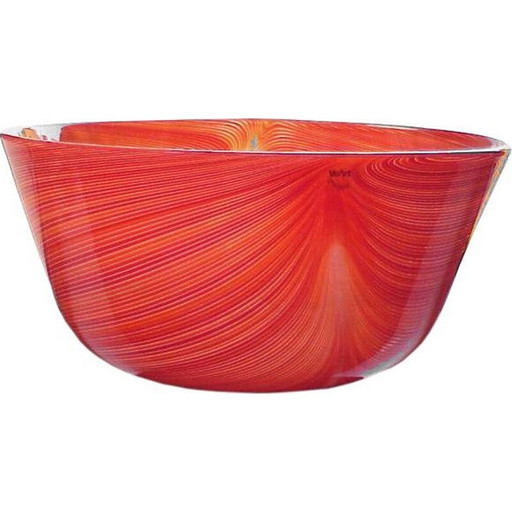 Saladier vintage Veart Venice mario ticco' ontwerp Italië 1983