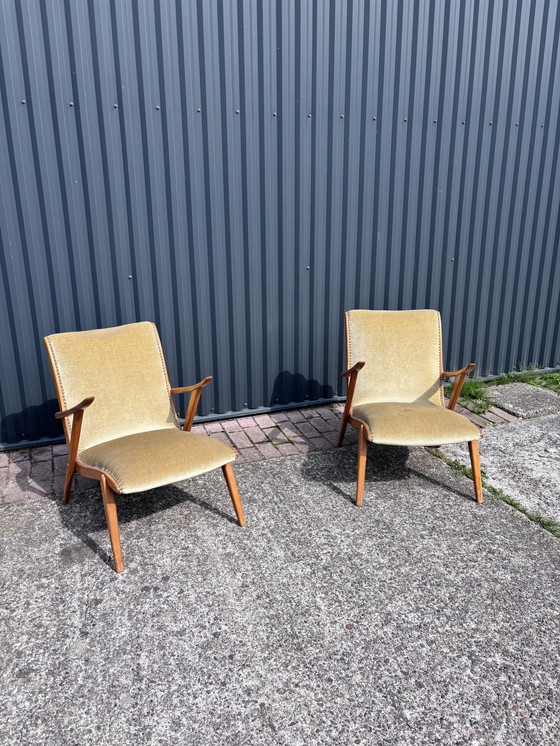 Image 1 of 2 X Vintage Easy Chair Fauteuil