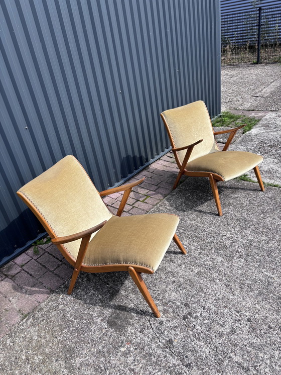 Image 1 of 2 X Vintage Easy Chair Fauteuil