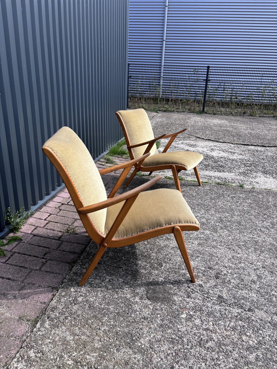 Image 1 of 2 X Vintage Easy Chair Fauteuil