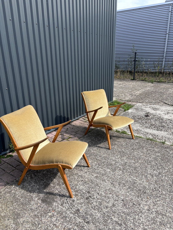 Image 1 of 2 X Vintage Easy Chair Fauteuil