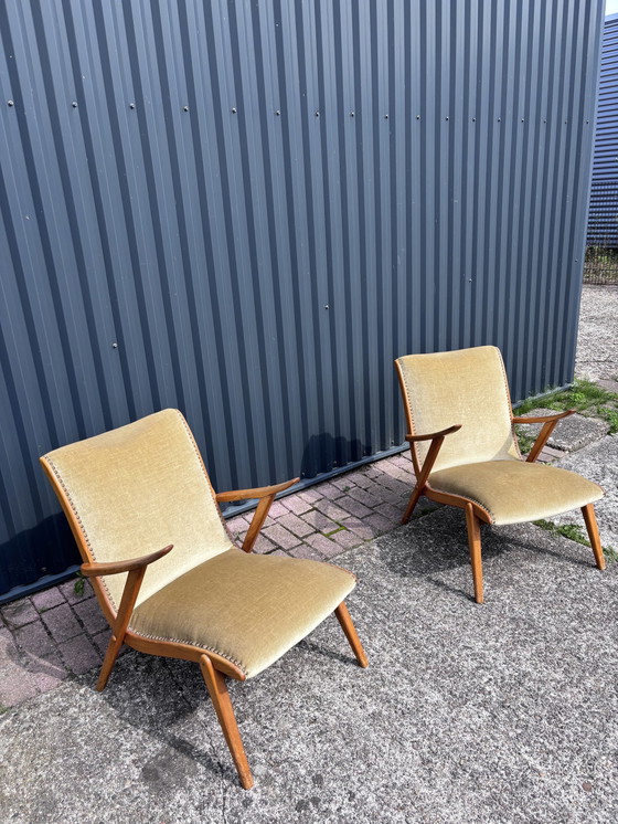 Image 1 of 2 X Vintage Easy Chair Fauteuil