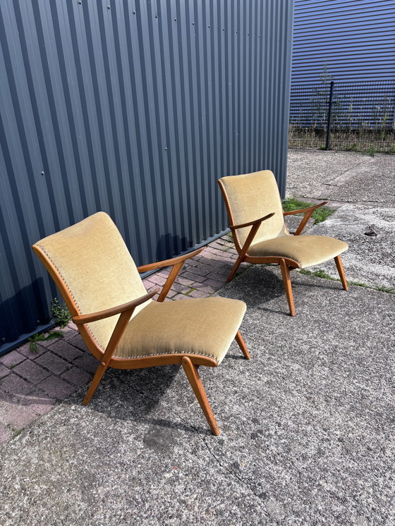 Image 1 of 2 X Vintage Easy Chair Fauteuil