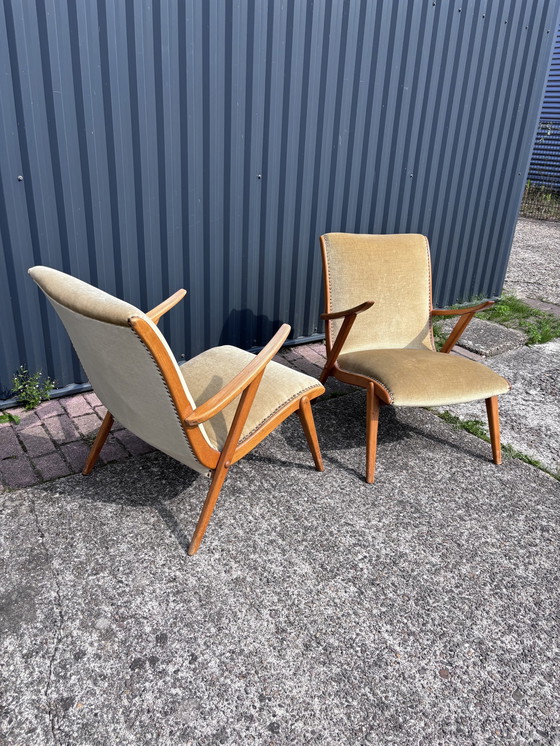 Image 1 of 2 X Vintage Easy Chair Fauteuil