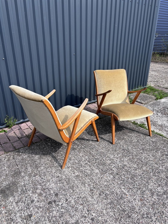 Image 1 of 2 X Vintage Easy Chair Fauteuil