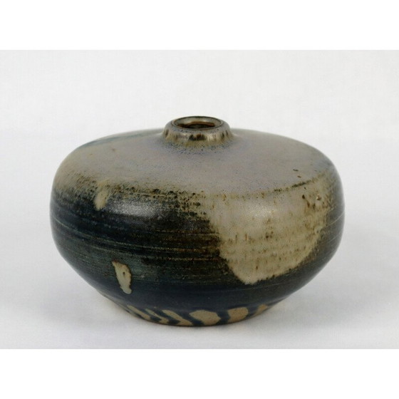 Image 1 of Vintage keramieken vaas van Thierry Basile, 1980