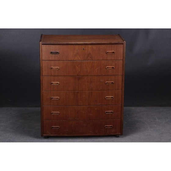 Image 1 of Vintage teakhouten ladekast, Deens 1960