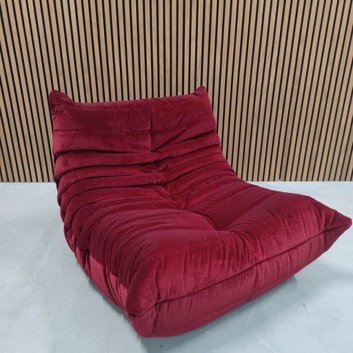 Ligne Roset Togo Bordeauxrood Velours