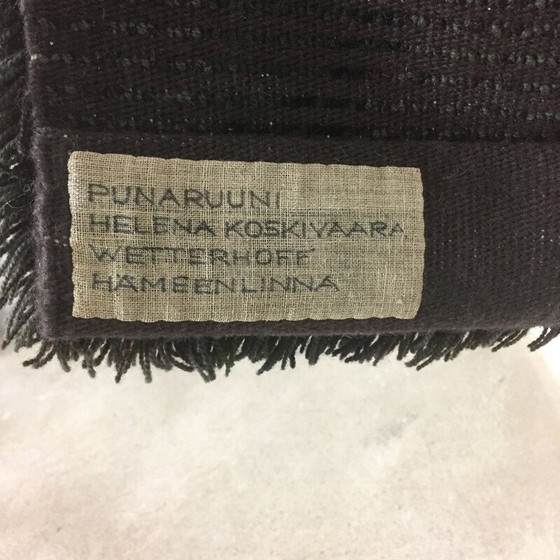 Image 1 of Vintage wandkleed Rya van Helena Koskivaara voor Wetterhoff 1960