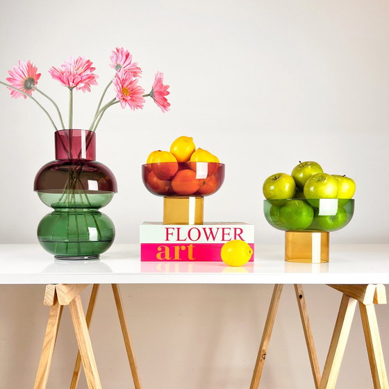 Image 1 of Cloudnola Tip Top Glazen Schalen / Fruitschalen