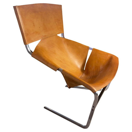 Pierre Paulin F444 Leren Fauteuil Artifort 1963