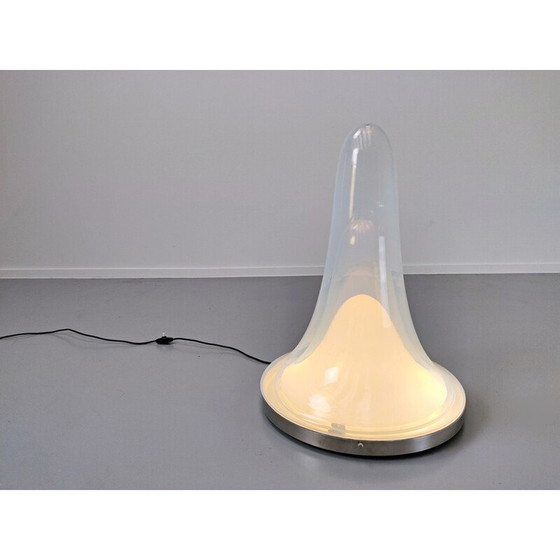 Image 1 of Vintage tafellamp in Murano glas van Carlo Nason voor Mazzega, Italië 1969