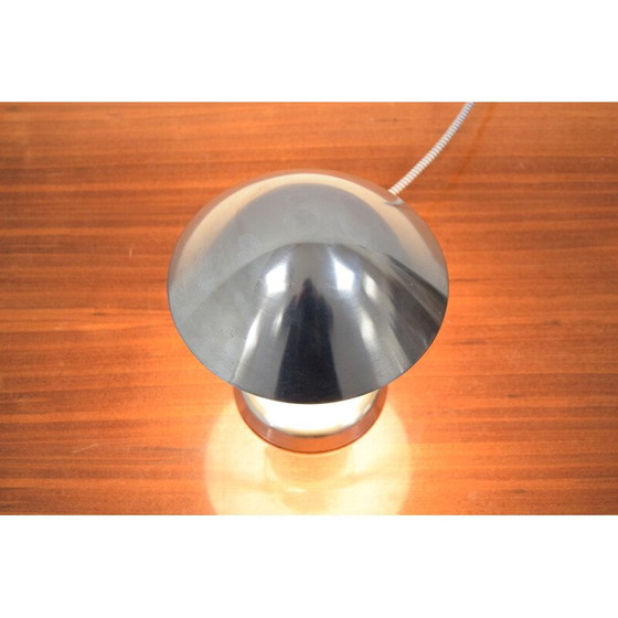Image 1 of Vintage chromen Bauhaus tafellamp, Tsjecho-Slowakije 1930