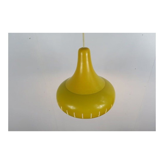 Image 1 of Vintage gele hanglamp 1960
