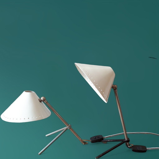 Paar Pinocchio, Design H. Th. J. A. Busquet Voor Hala Zeist, 1950S