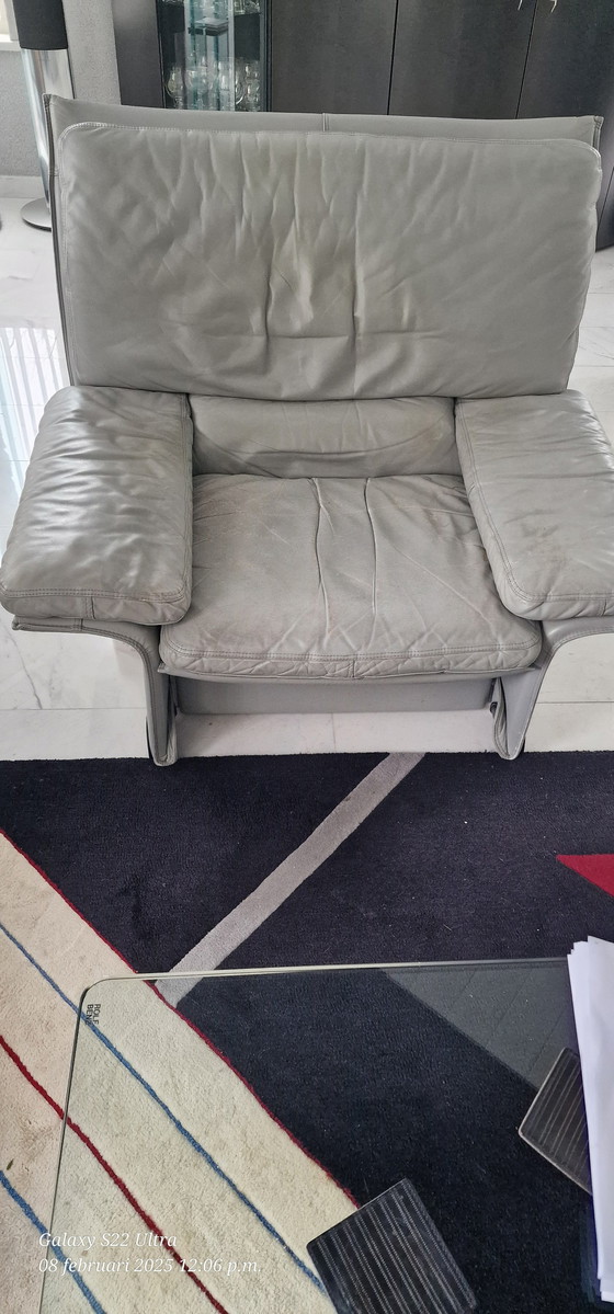 Image 1 of 3X Brunati Albatros Bankstel/Fauteuil 