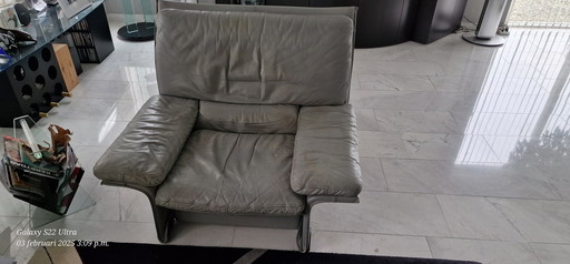 3X Brunati Albatros Bankstel/Fauteuil 